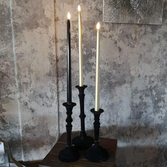 Kandelaar Velvet Zwart Groot Art 19 9299