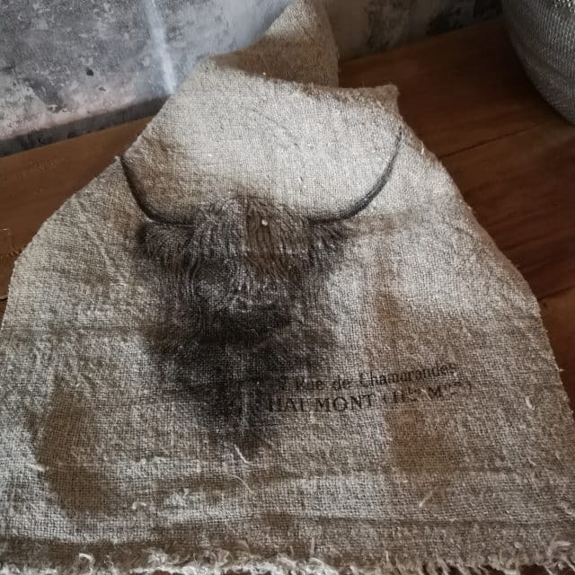 Shabby Doek Hooglander 30 X 45 Cm