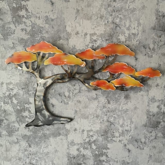 Wanddecoratie Boom Gekleurd 32261