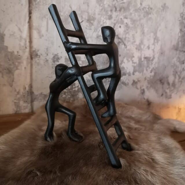 Beeldje Ladder Zwart Art 24 4711