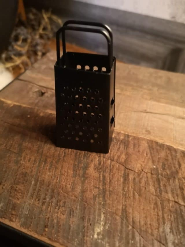 Mini Rasp Voor Amber Zwart