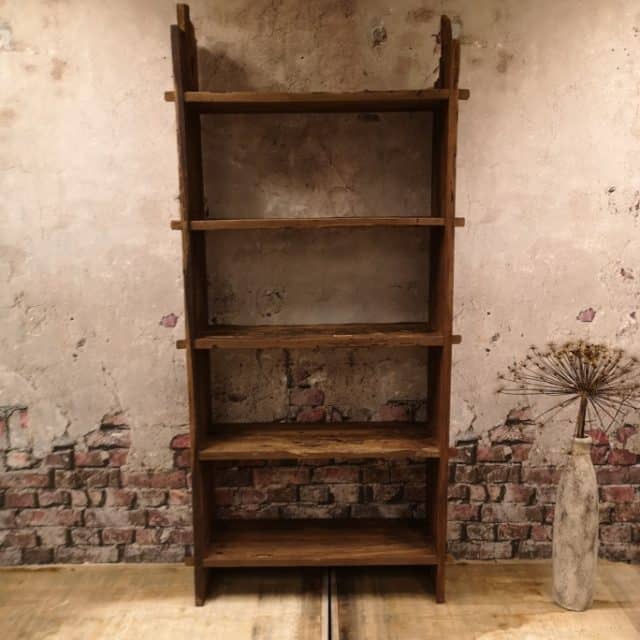 Boekenkast Oud En Doorleefd Hout