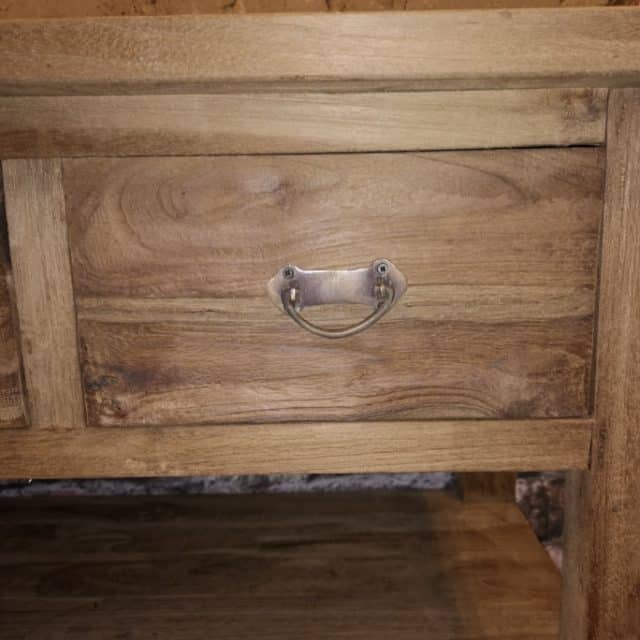 Side Table Hout 3 Lade 3 Laags