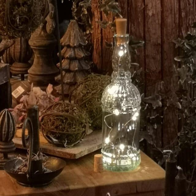 Sier Fles Olie Azijn Met Led Art 23 2589