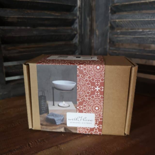 Kado Tip Geschenk Set Geurbrander Etna Incl Amber Blokje En Rasp