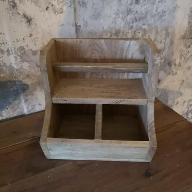 Grutterbakje 2 In 1 Met Keukenrol Houder Staand Model Art 24 8232