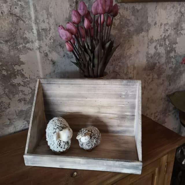 Houten 1 Vaks Grutterbak Art 9346