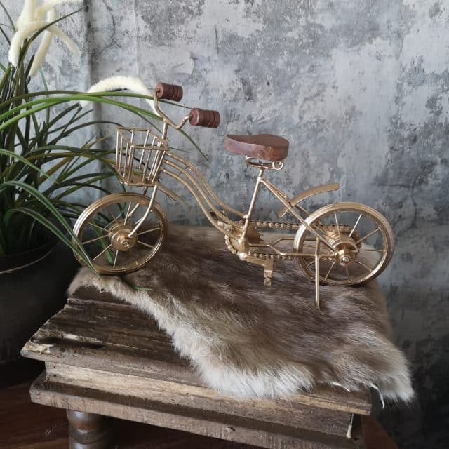 Decoratie Fiets Goud Art 24 8623