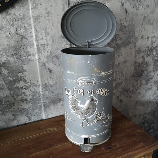 Vintage Pedaalemmer Grijs Art 24 6310