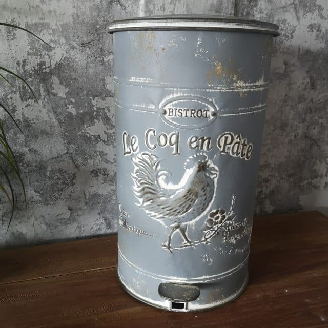 Vintage Pedaalemmer Grijs Art 24 6310