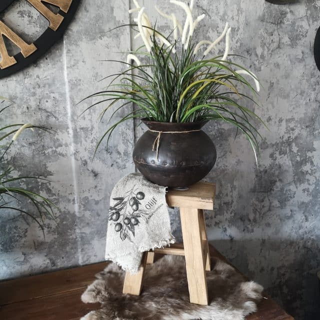 Houten Planten Krukje Art 24 3636