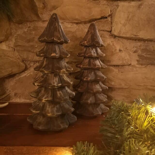 Houten Dennenboompje Art 24 5138