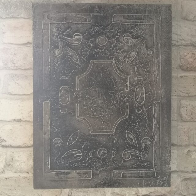 Kalk Schilderij Op Houten Paneel 40 X 30cm Art 2470