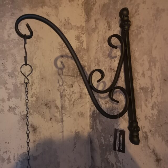 Muurhaak Zwart Art 24 7452