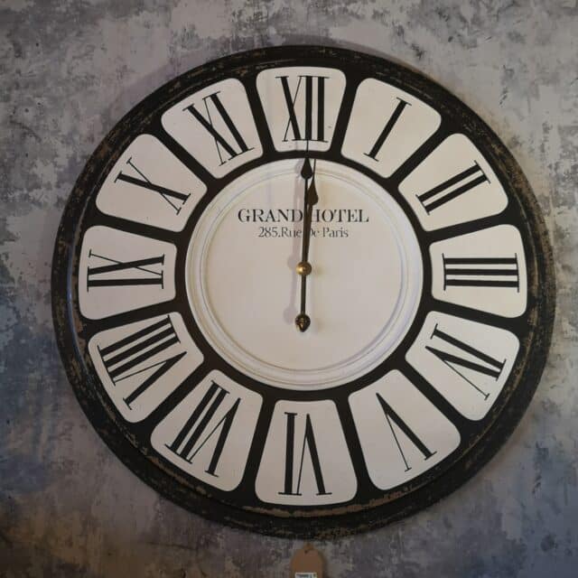 Hotel Wand Klok 80cm Art 24 9122